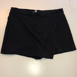 Charlotte Russe Black Skort